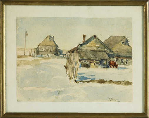 Крылов Порфирий Никитич. Морозный день 